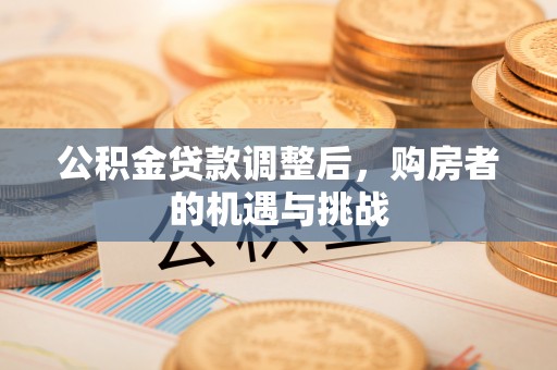 景德镇公积金贷款调整后，购房者的机遇与挑战