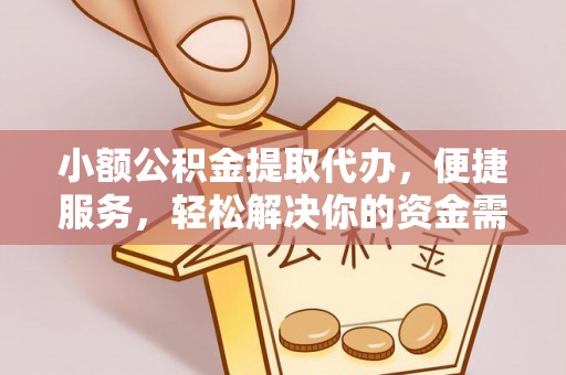 景德镇小额公积金提取代办，便捷服务，轻松解决你的资金需求