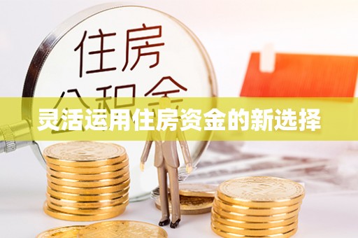 景德镇灵活运用住房资金的新选择