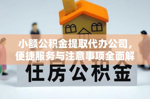 景德镇小额公积金提取代办公司，便捷服务与注意事项全面解析