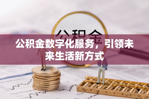 景德镇公积金数字化服务，引领未来生活新方式