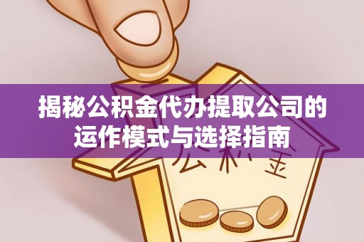 景德镇揭秘公积金代办提取公司的运作模式与选择指南