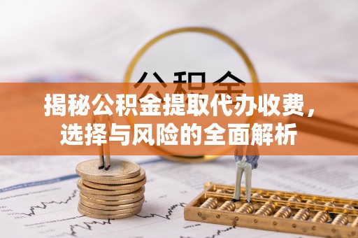 景德镇揭秘公积金提取代办收费，选择与风险的全面解析