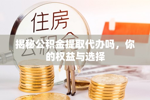 景德镇揭秘公积金提取代办吗，你的权益与选择