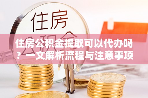 景德镇住房公积金提取可以代办吗？一文解析流程与注意事项