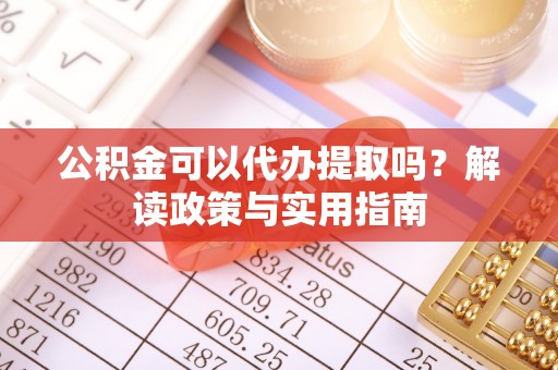 景德镇公积金可以代办提取吗？解读政策与实用指南