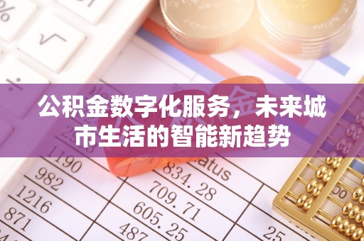 景德镇公积金数字化服务，未来城市生活的智能新趋势