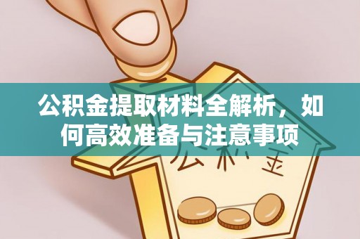 景德镇公积金提取材料全解析，如何高效准备与注意事项
