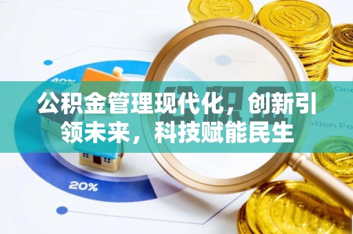 景德镇公积金管理现代化，创新引领未来，科技赋能民生