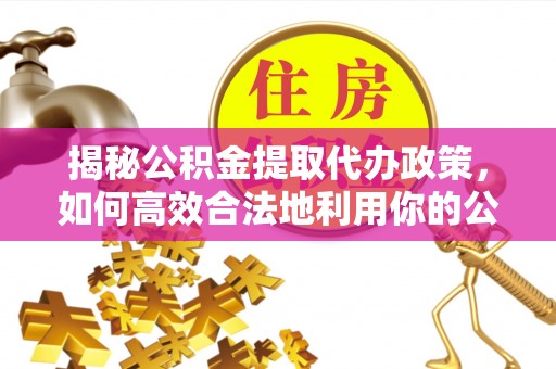 景德镇揭秘公积金提取代办政策，如何高效合法地利用你的公积金