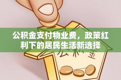 景德镇公积金支付物业费，政策红利下的居民生活新选择