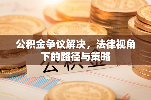 景德镇公积金争议解决，法律视角下的路径与策略