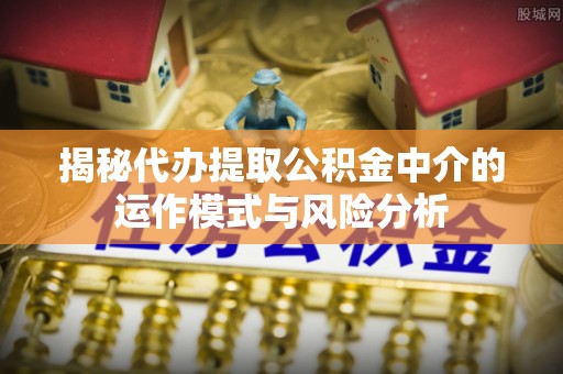 景德镇揭秘代办提取公积金中介的运作模式与风险分析