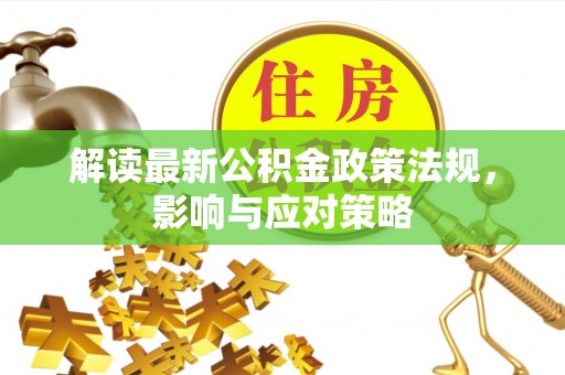 景德镇解读最新公积金政策法规，影响与应对策略