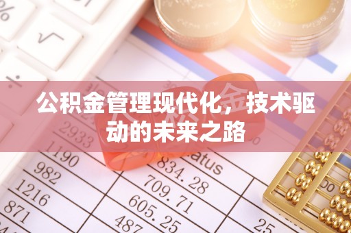 景德镇公积金管理现代化，技术驱动的未来之路